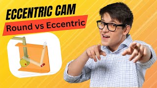 Eccentric Cam Mechanism Tutorial | Round vs Eccentric Cams