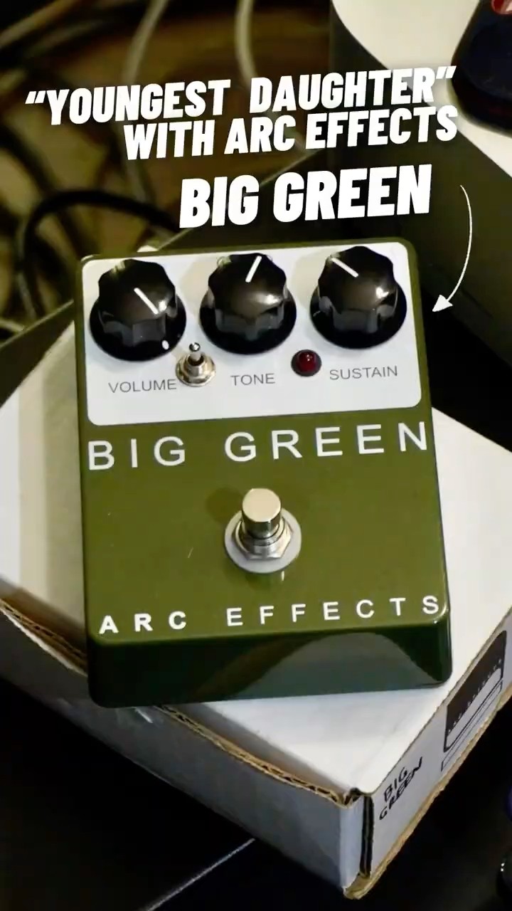 Arc Effects Big Green | Low Gain Experiments #superheaven Arc Effects Big Green | Low Gain Experiments #superheaven