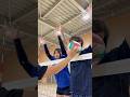 【バレー】ブロックアウトスローにするとこんな感じ？#wisteria #volleyball #バレーボール#haikyuu #ハイキュー#fypシ #fyp