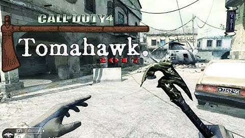 COD4 new Tomahawk 2017 by BRO