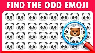 Only Sharp Eyes Can Find The Odd Emoji