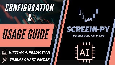 Screeni-py - Configuration and Usage | Screenipy - Python NSE Stock Screener