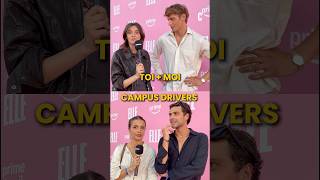 We met the actors from 'Toi   Moi' and 'Campus Drivers'