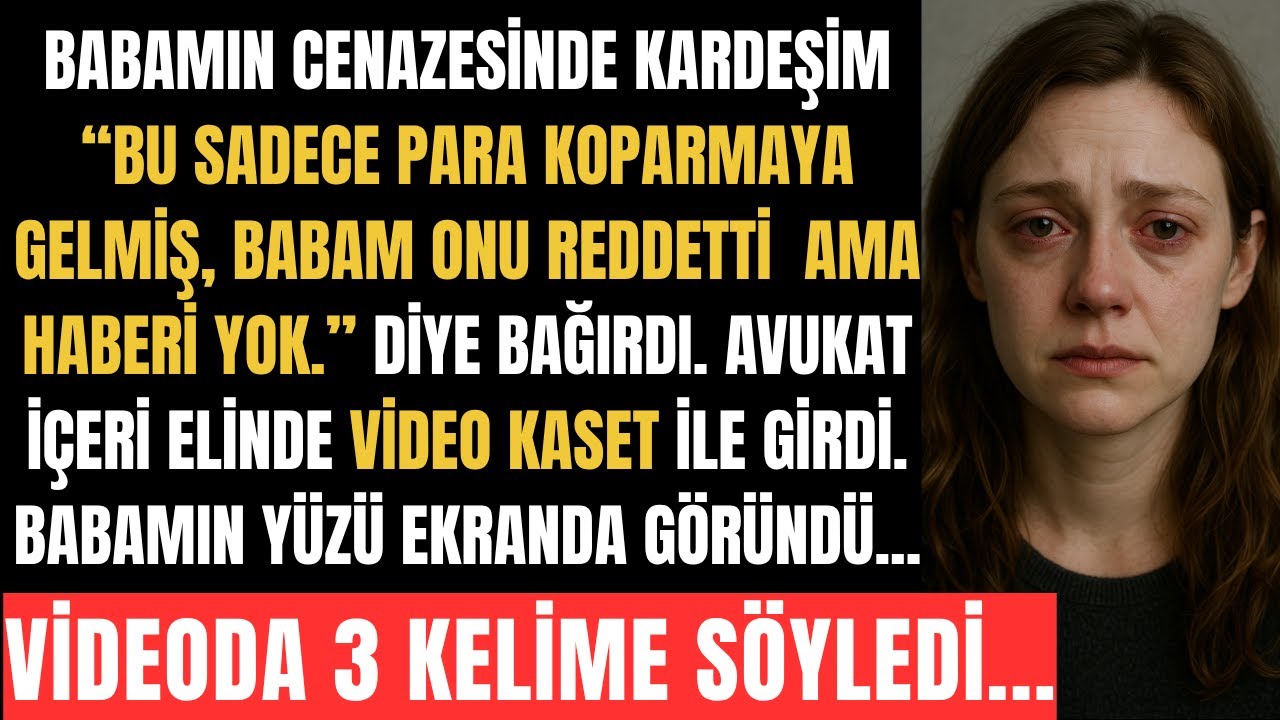 Babamın Cenazesinden Beni Kovmak İstediler, Vasiyetname YÜKSEK SESLE Okununca İse...