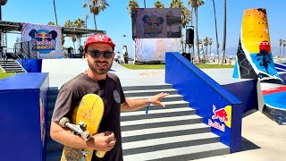 We Built a Skatepark for Redbull @keenramps