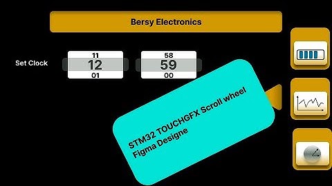 #9 STM32 TouchGfx Figma Scroll Wheel Designe