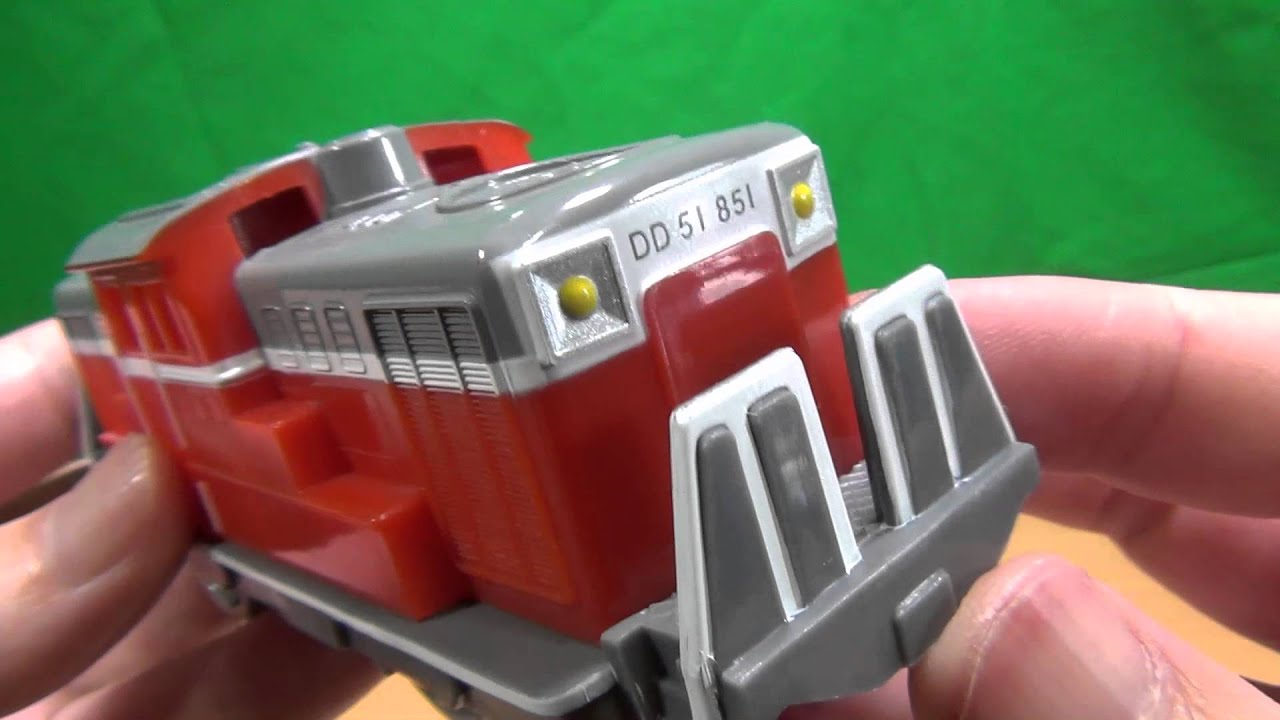 貨車も沢山牽引できるぞ! プラレール KF-03 DD51形851号機 貨車も沢山牽引できるぞ! プラレール KF-03 DD51形851号機