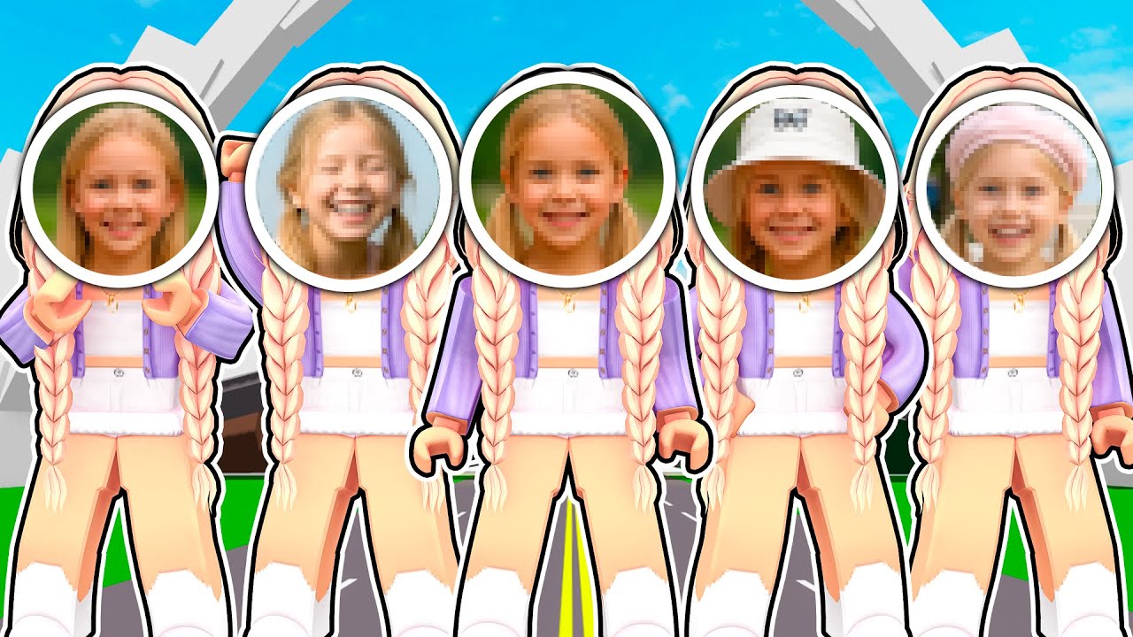 ZOBACZYŁAM PIĘCIORACZKI w PRAWDZIWYM ŻYCIU na BROOKHAVEN w ROBLOX! ❤️