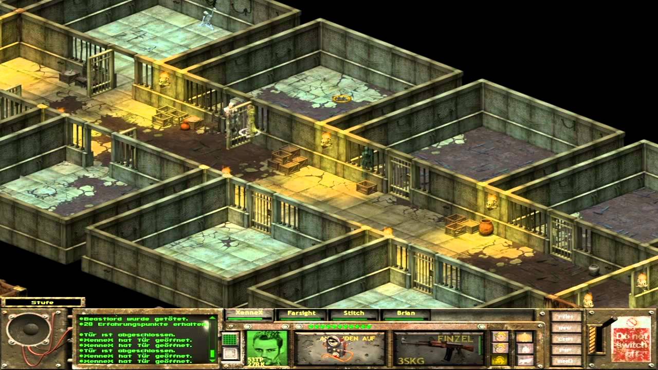 Let's Play Fallout Tactics (German/Deutsch) HD Part 52 - Zurück zur Basis