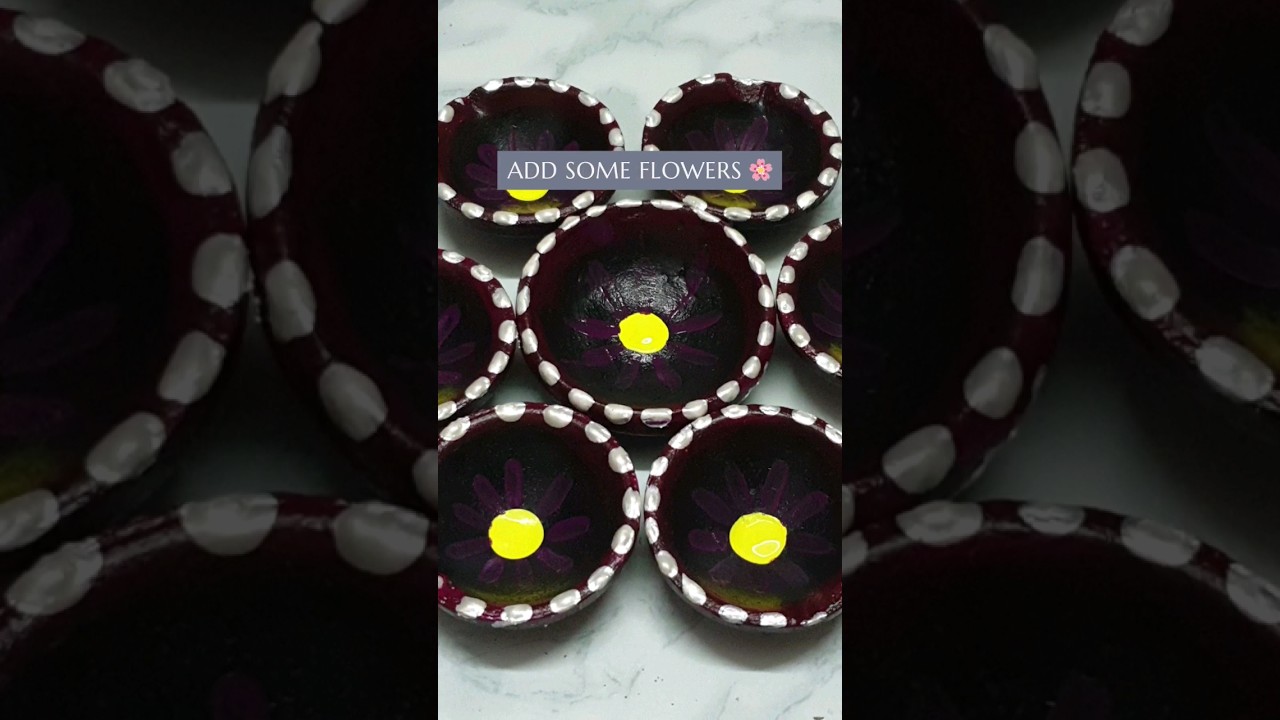 Upcycled diya lights 🪔 🪔🪔| Traditional decor 