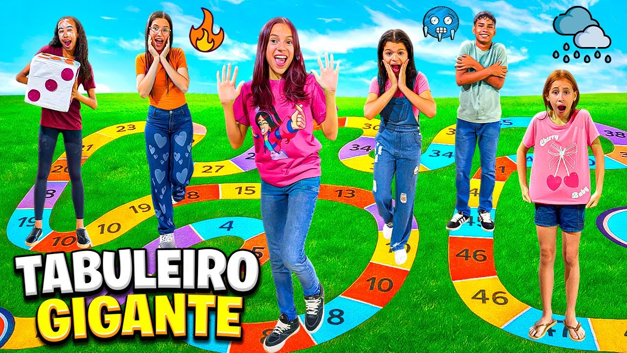 TABULEIRO GIGANTE AO EXTREMO( Jéssica Sousa)