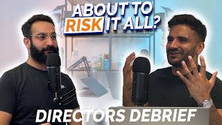 Unlocking True Happiness: Why Risk is the Missing Ingredient - Directors Debrief S2 EP16 (EP69)