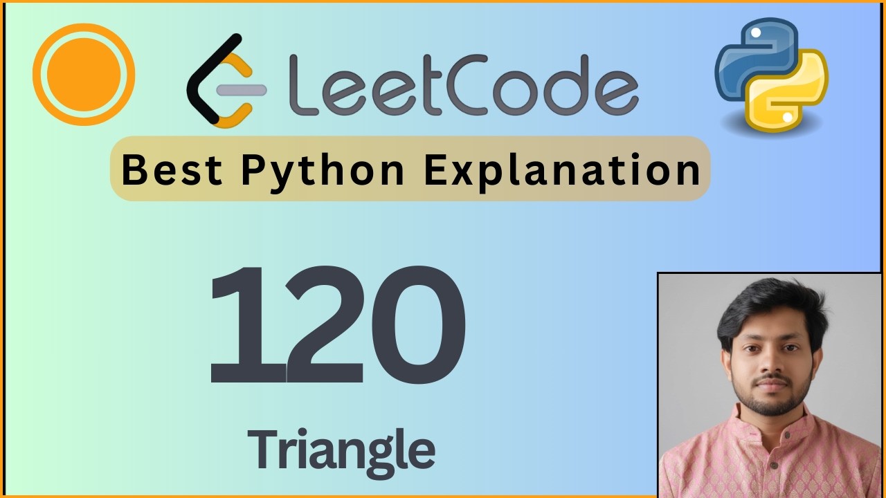 Leetcode 120. Triangle | DP Bottom-Up & Top-Down | Python Solution ...