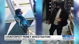 Counterfeit money investigation