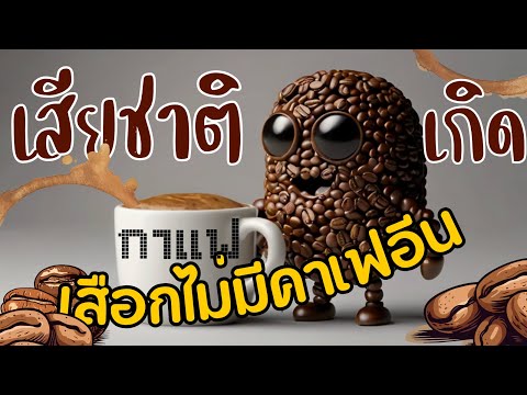 เสียชาติเกิดกาแฟไม่มีคาเฟอีน Decaf coffee  #ล้านเล่าไดอารี่