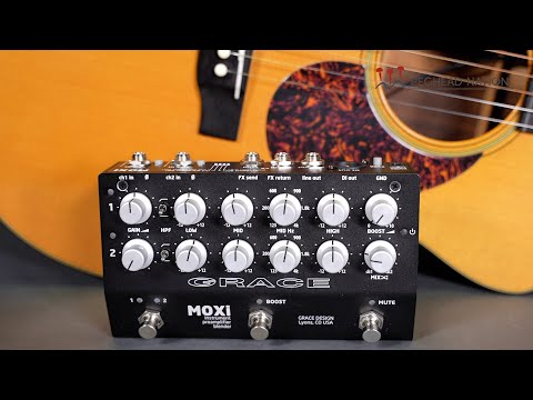 GRACE designの2chのアコースティック楽器専用プリアンプに、新しく