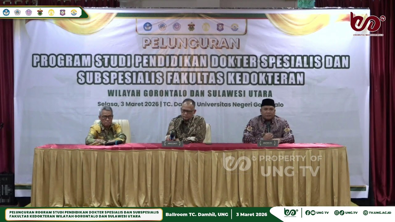 PPDS Fakultas Kedokteran Wilayah Gorontalo dan Sulawesi Utara.