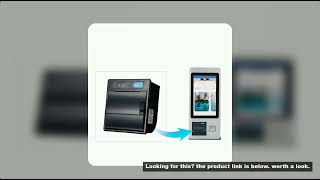 Cashino EP-360C 80mm Kiosk Embedded  Panel Thermal Receipt Printer With Auto Cutter For Order KIOSK.