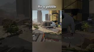 Pebbles are dangerous in skate.