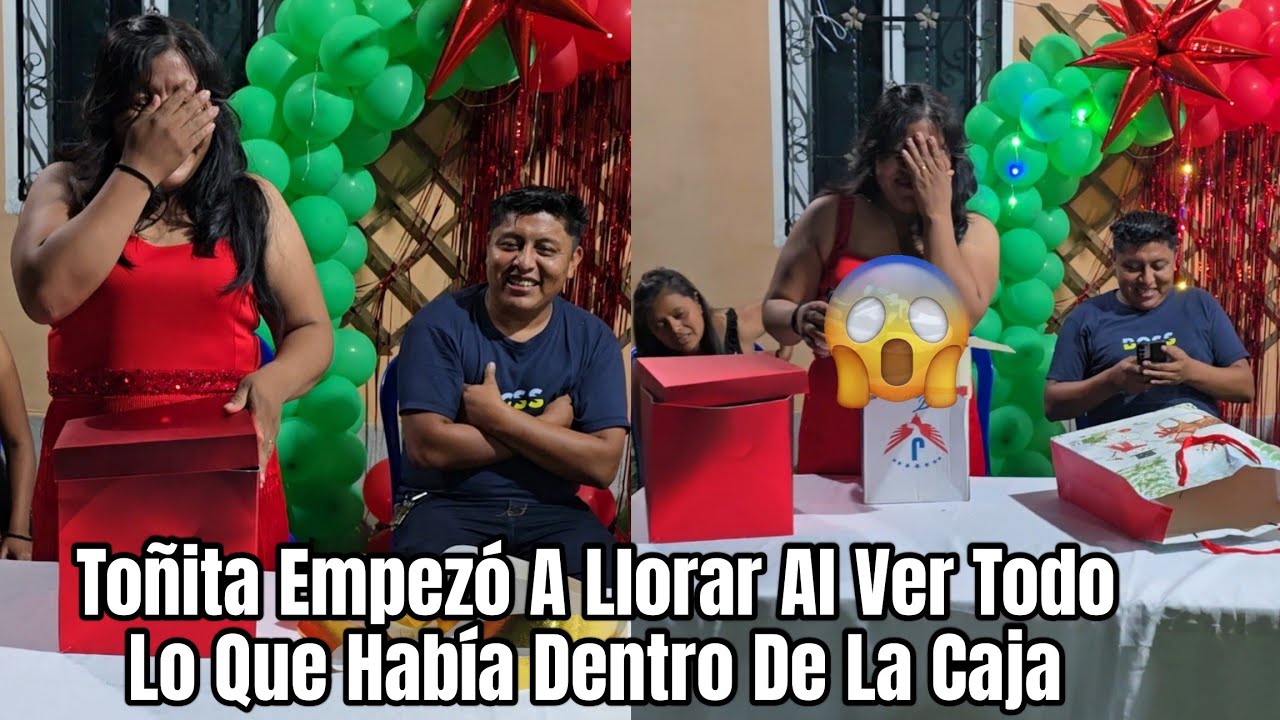 Toñita No Aguanto Mas Y Abrió El Regalo Sorpresa Que Le Dio Noe Vean Lo Que Traía