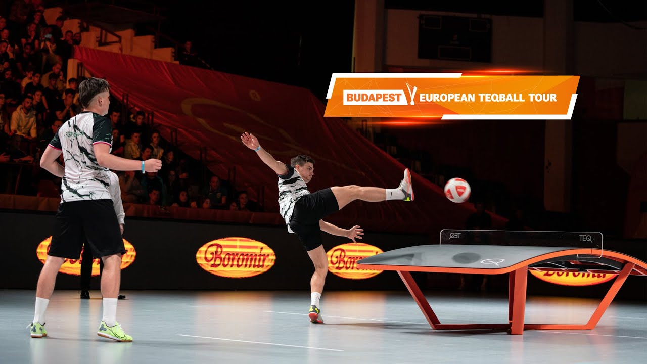 European Teqball Tour Budapest Live event YouTube