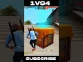 1VS4 🤯Teammates OP Reaction🔥🔥😱Impossible Clutch😳Against CS Rank Naders🎯 #shorts #short