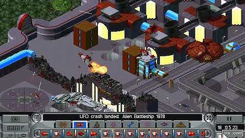 X-COM Apocalypse VANILLA CD-ROM RETAIL - Alien-Transtellar Bombing Run