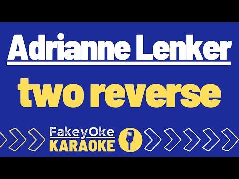 Adrianne Lenker - two reverse [Karaoke]