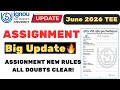 IGNOU Assignment Latest Update 2026 |Submission, Marks &amp; Guidelines | Complete Details