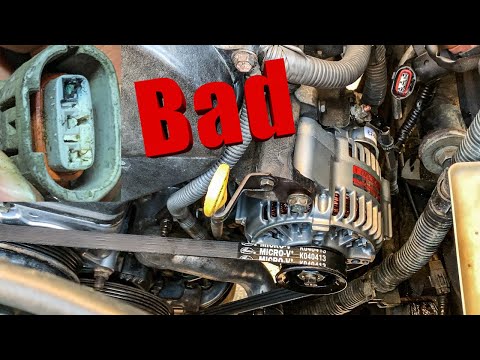 1999 Toyota 4Runner Alternator Replacement and Wire Repair | How to tell if your Alternator is Bad