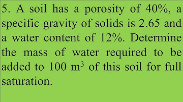 Target GATE ESE | Geotechnical Engineering | PRACTISE Questions on soil water relationships