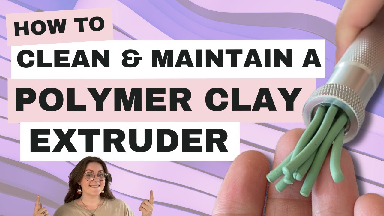 How to Clean and Maintain your Polymer Clay Extruder (+ pull it apart without breaking it!)