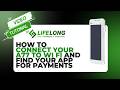 How to connect your A77 to Wi Fi and find your app for payments