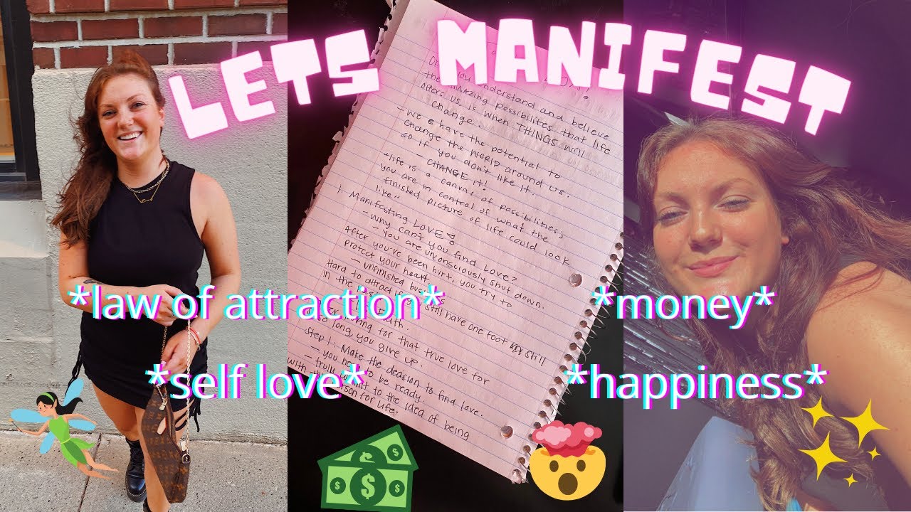 How To Manifest ANYTHING YOU WANT      your dream life  money  love