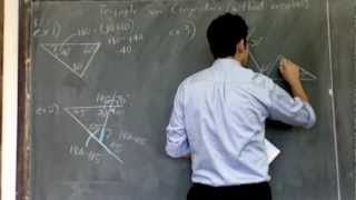Triangle Sum Conjecture
