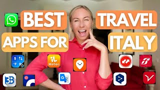 MUST HAVE APPS FOR TRAVELING ITALY I Best Travel Apps I Italy Travel