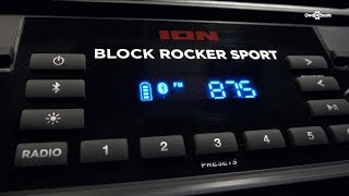 ION Block Rocker Sport Wireless Speaker with Bluetooth