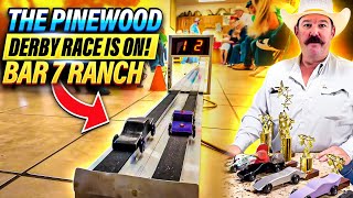 The Pinewood Derby Race is ON! | Bar 7 Ranch