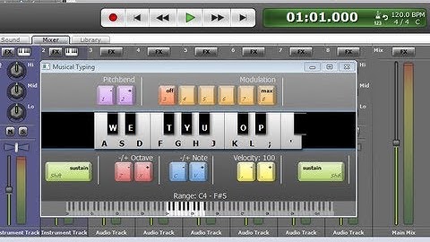 How to Make Dubstep Wobble Bass in Mixcraft Using Midi Virtual Instruments