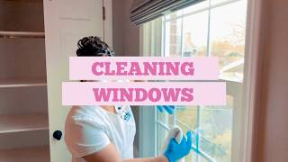 How to clean windows (Inside & Outside)