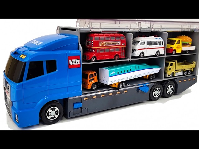 トミカ☆世界の高級な車のミニカーを開封してコンボイへ収納☆ホンダ
