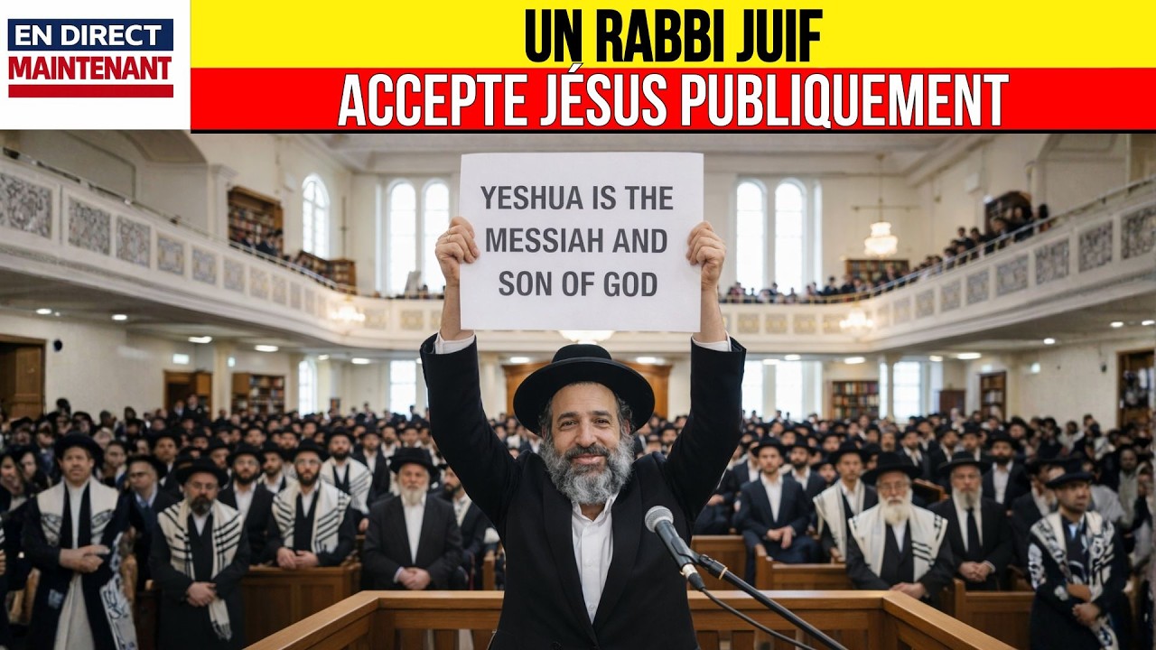 EN DIRECT : des milliers regardent un rabbin senior proclamer Yeshua Messie et Fils de Dieu
