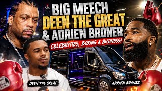 😱 BIG MEECH, Adrien Broner & Deen The Great’s CRAZY Sprinter Van Conversation!
