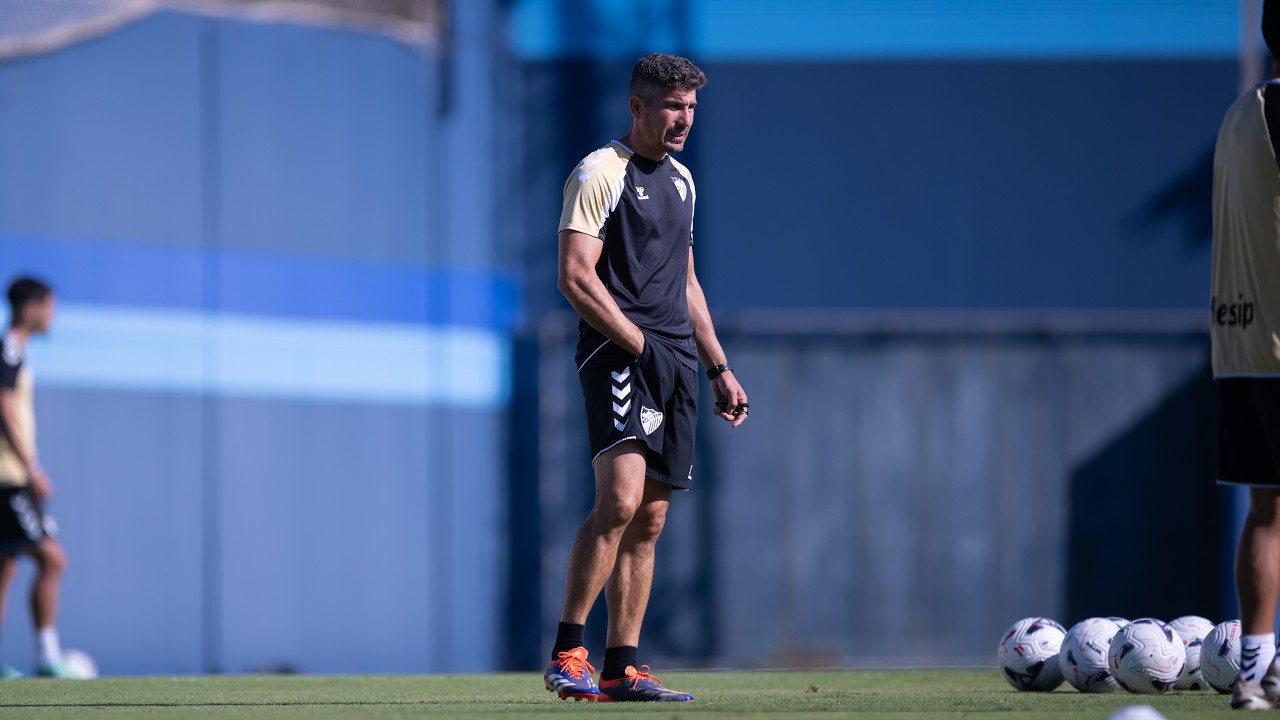 Funes habla antes del Getafe-Málaga