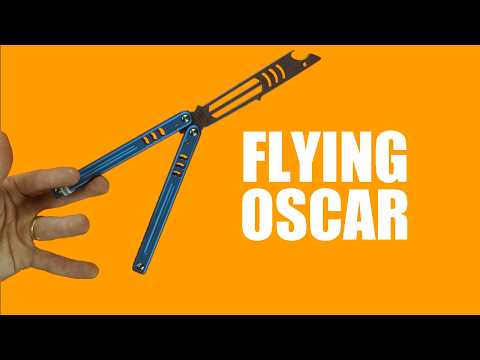 Balisong Tutorial - (flying Oscar) - Intermediate #7.1