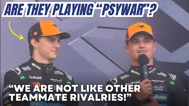 Oscar Piastri and Lando Norris Describing their Unique Teammate Rivalries