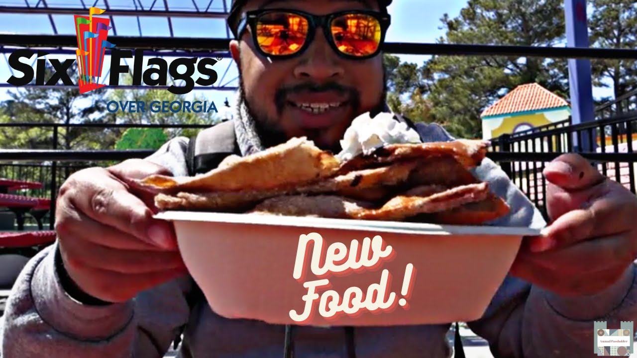 Trying the ALLNEW For 2022 Food Offerings at Six Flags Over