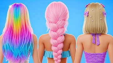 MERMAID BEAUTY HACKS ✨ How to Turn into a Mermaid