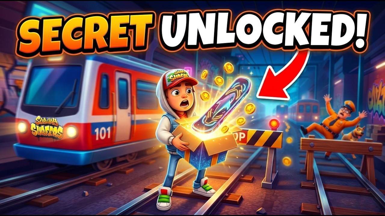 🚂🔥 Subway Surfers LIVE Train Track Runner Play 🏆