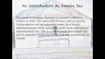 An Introdution by Kamala Das